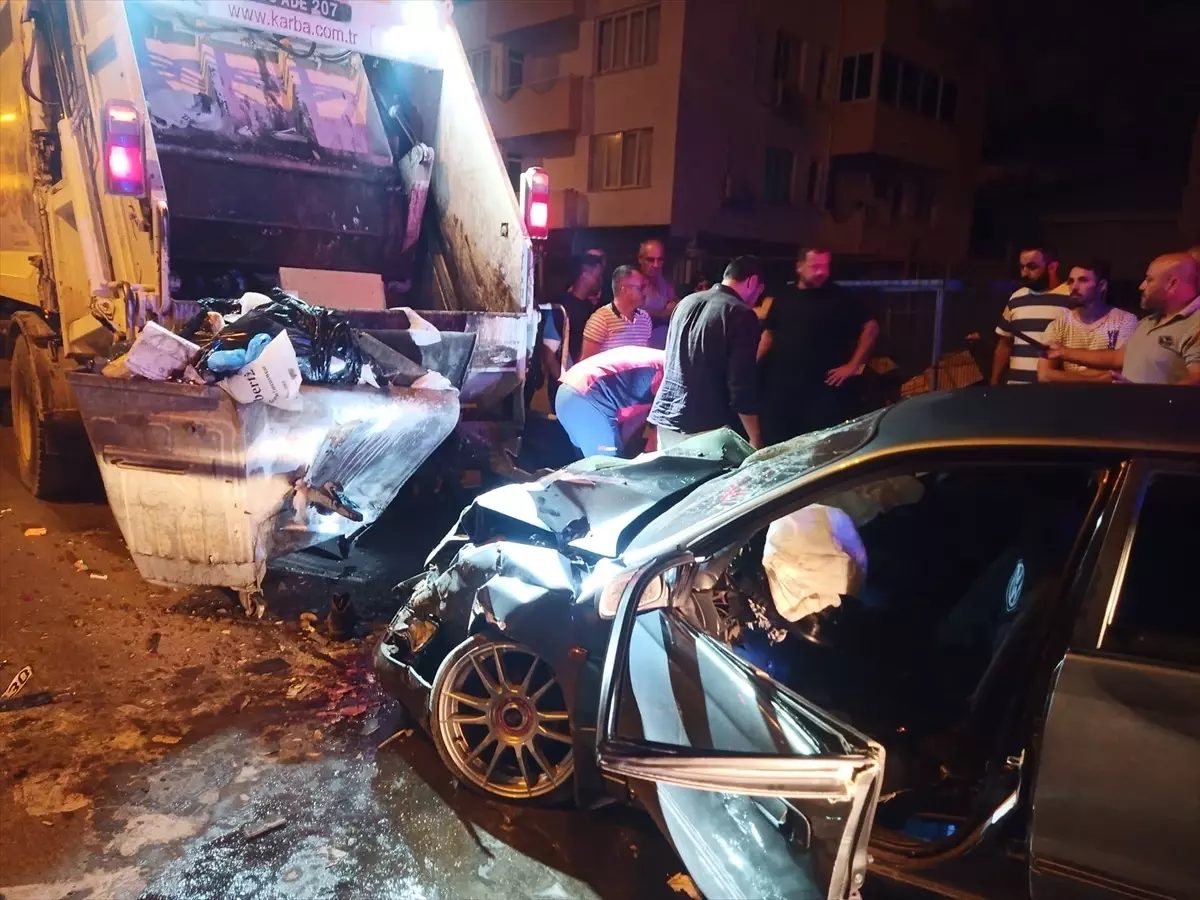 Anamur’da Kaza: 1 Ölü, 4 Yaralı