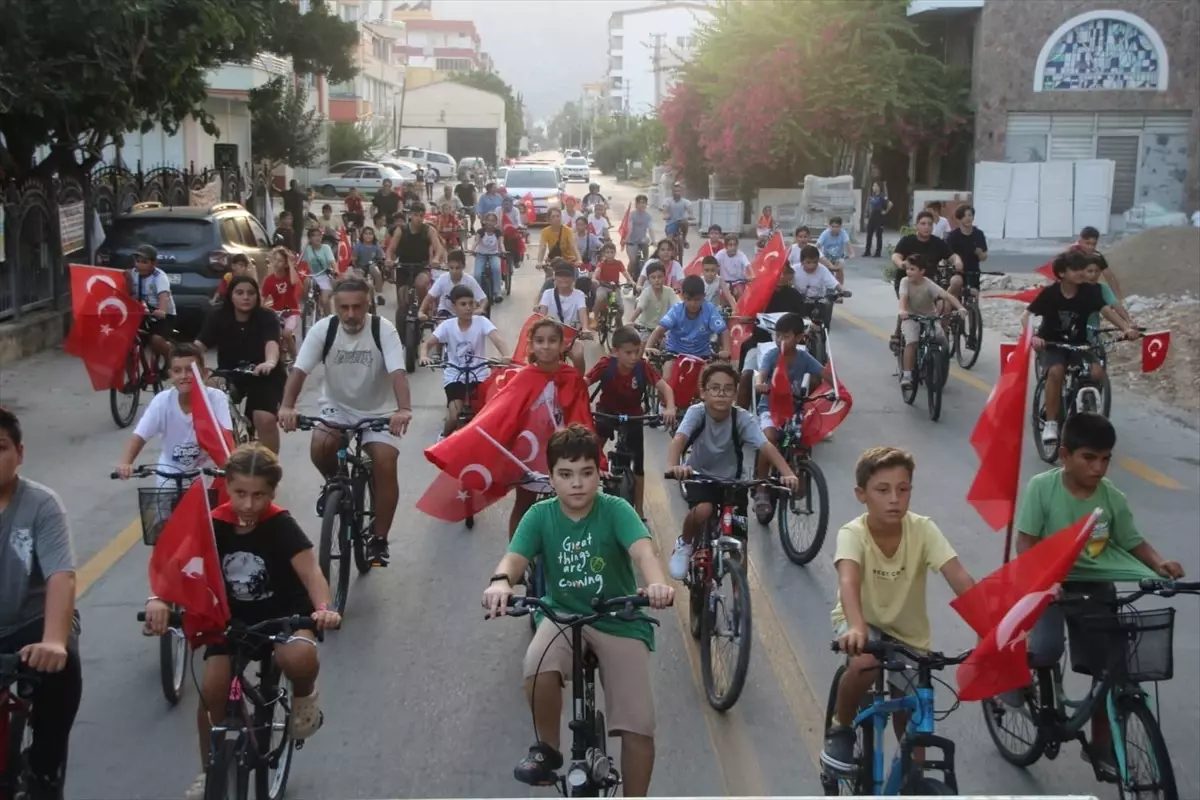 Bozyazı’da Zafer Bayramı Bisiklet Turu