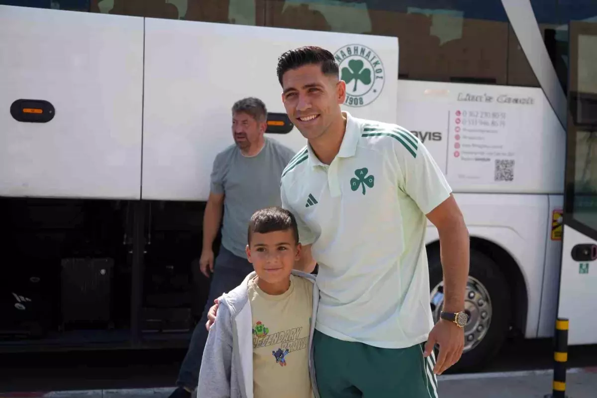 Panathinaikos Samsun’a Geldi