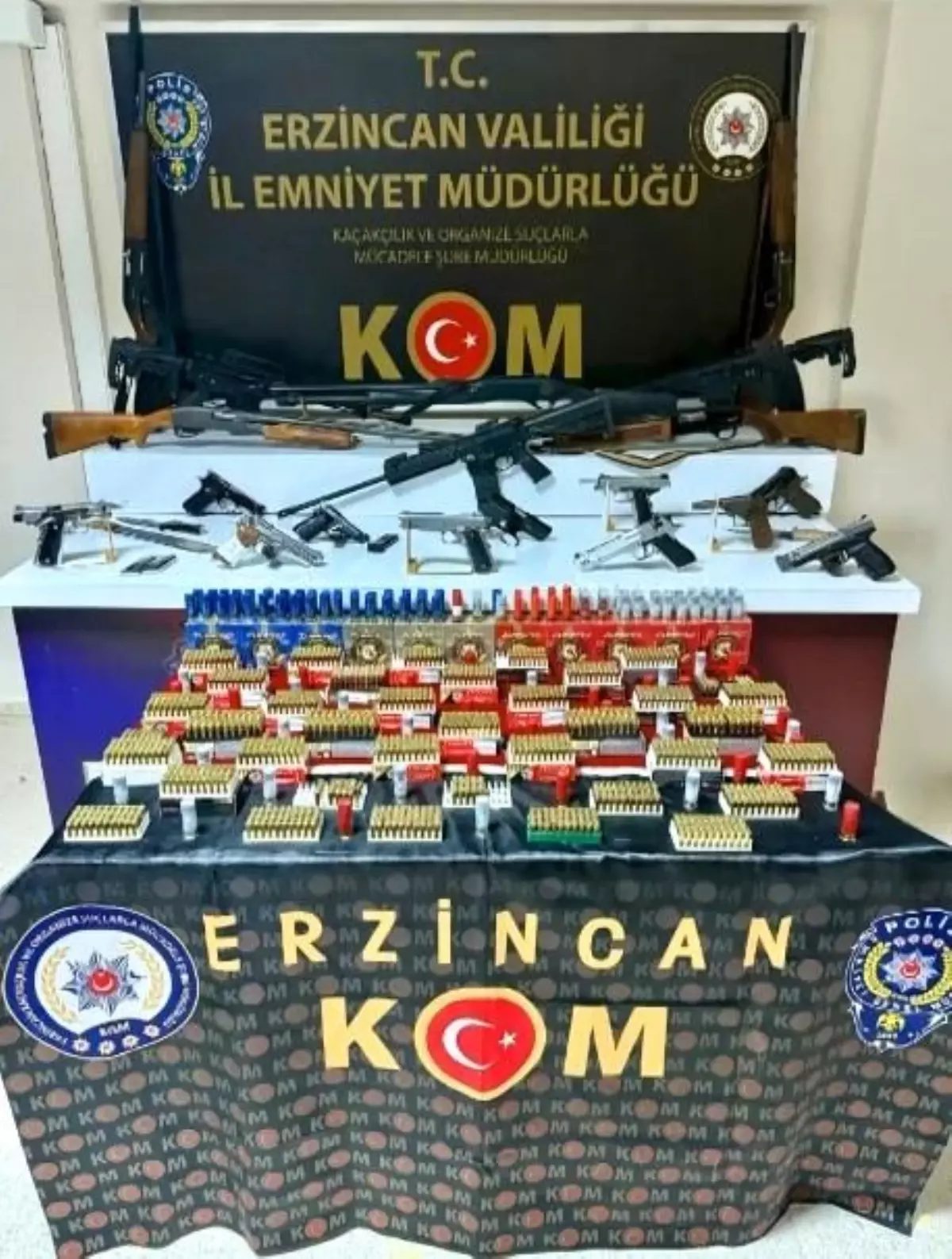 Erzincan’da Silah Operasyonu: 13 Gözaltı