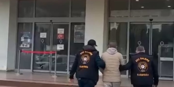 47 YIL 10 AY HAPİS CEZASI İLE ARANAN FİRARİ KARŞIYAKA EKİPLERİNCE YAKALANDI!!!
