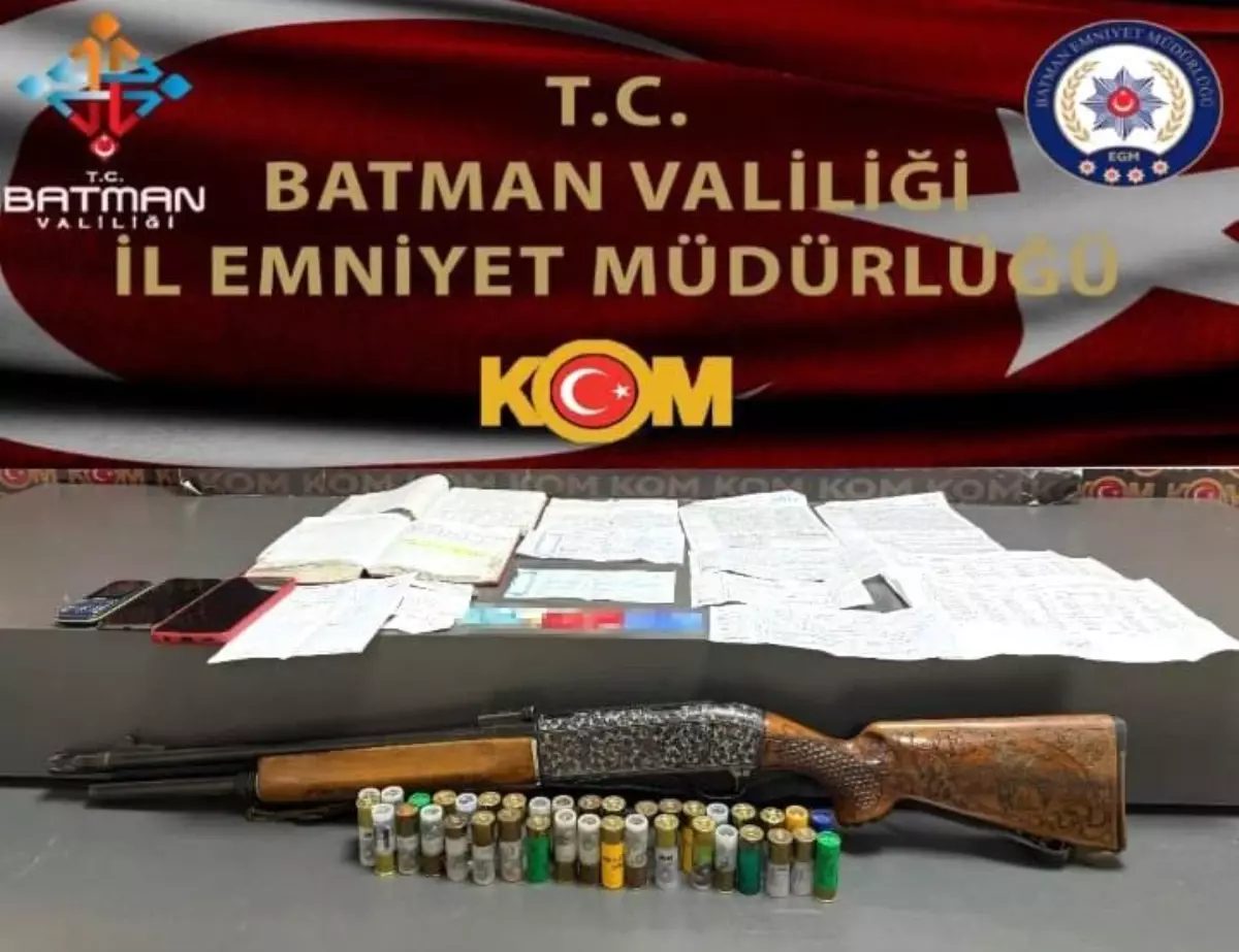 Batman’da Tefecilere Operasyon
