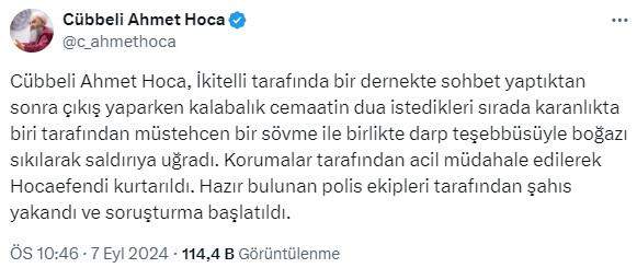 cubbeli-ahmet-hoca-ataga-ugradi-0-pAAwuBvd Cübbeli Ahmet Hoca atağa uğradı