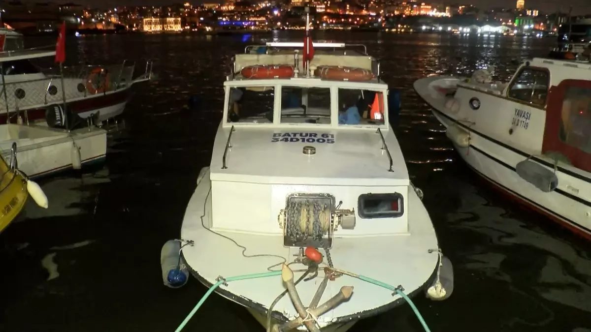 Fatih’te Balıkçı Limanında Hırsızlık Olayı